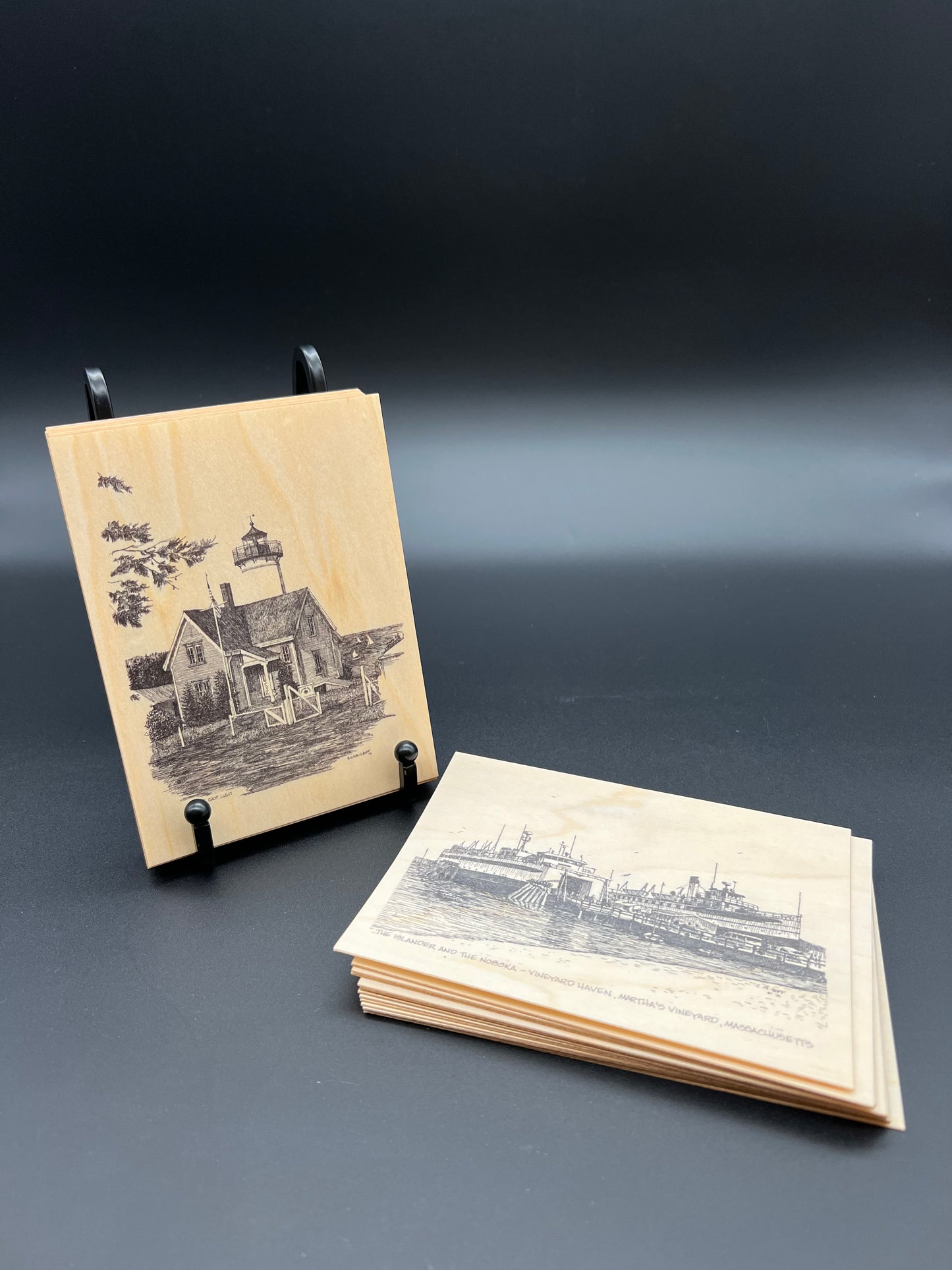 Wooden Postcard