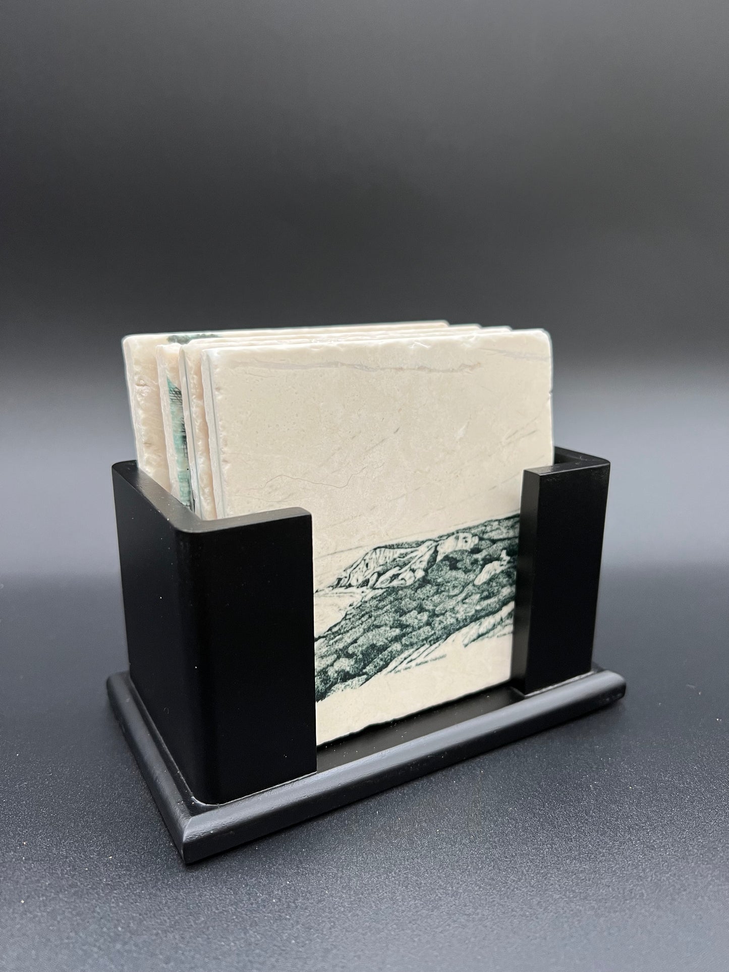 Marble Coaster Set