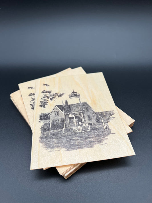 Wooden Postcard